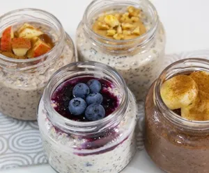 Overnight com chia: a 'aveia dormida' gostosa e fácil de fazer