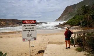 Imagem ilustrativa da imagem Alerta de ressaca em praias do Rio e Niterói no Réveillon