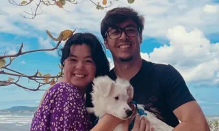 Imagem ilustrativa da imagem Bastou uma sopradinha para cãozinho conquistar um lar; vídeo