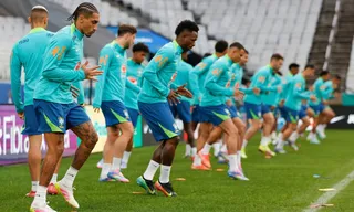 Imagem ilustrativa da imagem Brasil busca primeira vitória na 'era Ancelotti'; veja escalação