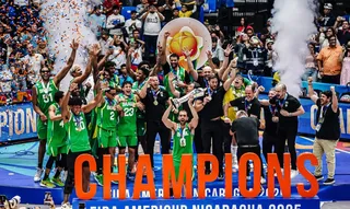 Imagem ilustrativa da imagem Brasil supera Argentina e vence Copa América de Basquete