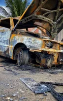 Imagem ilustrativa da imagem Briga de vizinhos termina com carro queimado em Itaipuaçu