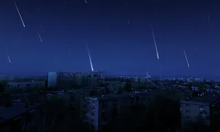 Imagem ilustrativa da imagem Chuva de meteoros promete iluminar o céu no Brasil