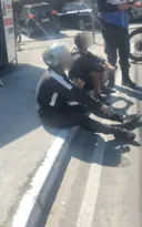 Imagem ilustrativa da imagem Dupla é presa após roubar mulher em bairro de Niterói; vídeo