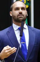 Imagem ilustrativa da imagem Eduardo Bolsonaro é cassado e deixa de ser deputado