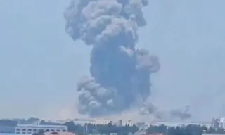 Imagem ilustrativa da imagem Explosão em usina deixa mortos e feridos; vídeo