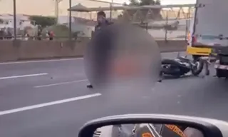 Imagem ilustrativa da imagem Grave acidente com morte na Linha Amarela; vídeo