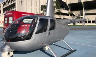 Imagem ilustrativa da imagem Helicóptero da Record é alvo de tiros durante sobrevoo no Rio