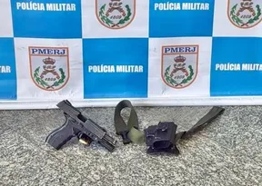 Imagem ilustrativa da imagem Homem é preso com pistola na Vila Ipiranga, em Niterói