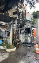 Imagem ilustrativa da imagem Incêndio atinge barraca em Niterói e danifica muro de creche