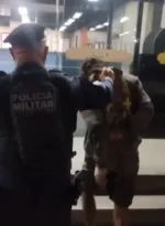 Imagem ilustrativa da imagem Ladrão ataca loja e acaba 'pego no pulo' em Maricá; vídeo