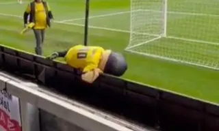 Imagem ilustrativa da imagem Mascote de time é expulsa de estádio após aparecer bêbada