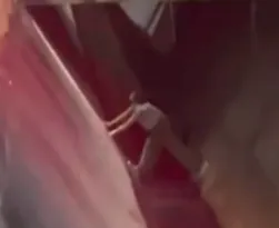 Imagem ilustrativa da imagem Mulher tropeça e cai em 'valão' da Alameda São Boaventura; vídeo