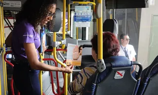 Imagem ilustrativa da imagem 'Não dê carona ao assédio' em ônibus de São Gonçalo