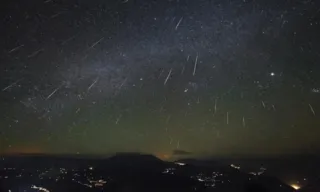 Imagem ilustrativa da imagem Prepare-se! Vai ter chuvas de meteoros esta semana