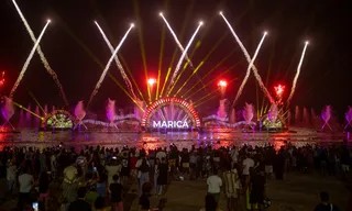 Imagem ilustrativa da imagem Público em festa na primeira noite do Natal Brasilidade em Maricá
