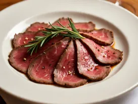 Imagem ilustrativa da imagem Rosbife ao forno com crosta dourada e rosadinho por dentro