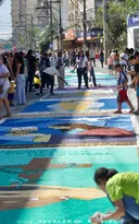 Imagem ilustrativa da imagem SG celebra 30 anos de fé no maior tapete de Corpus Christi