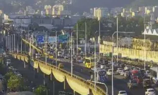 Imagem ilustrativa da imagem Saiba como está o trânsito na Ponte Rio-Niterói