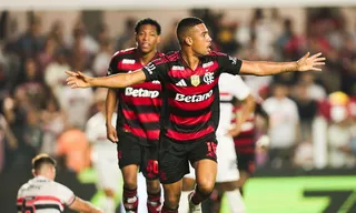 Imagem ilustrativa da imagem Samuel Lino valoriza empate do Flamengo: 'Vai nos ajudar'