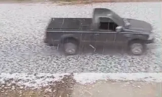 Imagem ilustrativa da imagem Tempestade de granizo causa destruição e deixa mais de 100 feridos no Sul