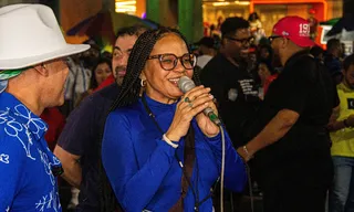 Imagem ilustrativa da imagem Teresa Cristina canta e agita noite de samba em Niterói