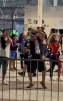 Imagem ilustrativa da imagem Torcedor chileno é preso por injúria racial no Engenhão; vídeo