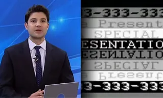 Imagem ilustrativa da imagem Transmissão da Record News é invadida por mensagens estranhas; vídeo