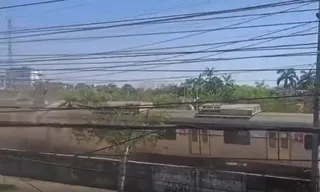 Imagem ilustrativa da imagem Trem descarrila no Rio e circulação é suspensa