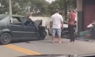 Imagem ilustrativa da imagem Três feridos em acidente com carros em Niterói