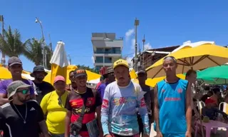 Imagem ilustrativa da imagem Vendedores se pronunciam sobre briga em Porto de Galinhas; vídeo