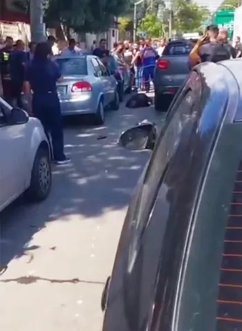 Tiros e morte em arrastão no Rio