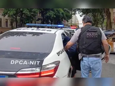 Ação foi feita por policiais civis da 17ª DP (São Cristóvão)