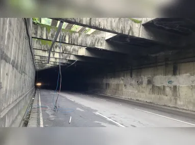 Trânsito na Ponte Rio-Niterói nesta sexta-feira (25)
