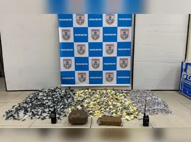 Segundo a polícia, preso responde por crimes de roubo e associação ao tráfico