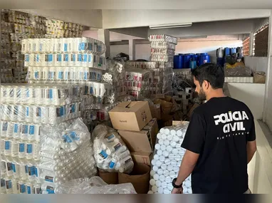 Algumas marcas superavam os 10% de teor de impureza, segundo a polícia