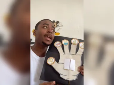 Imagem ilustrativa da imagem Vídeo: professor viraliza ao usar música para ensinar sobre abuso infantil