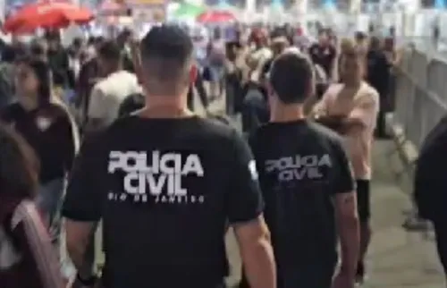 Seis presos por pirataria no Maracanã