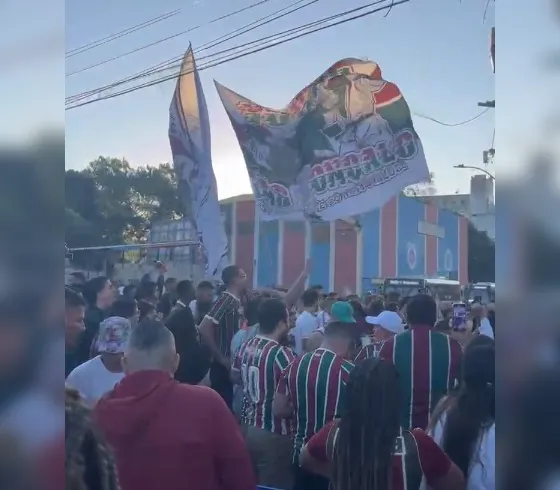 Torcedores loucos da cabeça em SG com o gol do Fluminense; vídeo