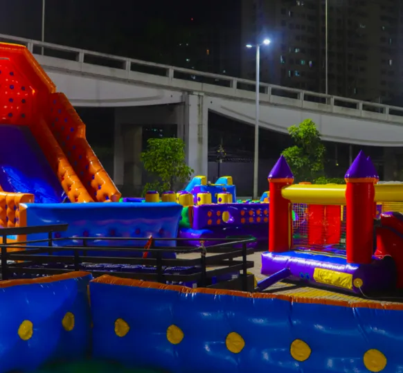 Diversão gigante em Niterói: Festival de Infláveis chega ao Mercado Municipal