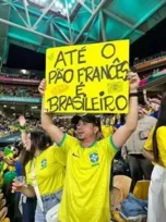 Imagem ilustrativa da imagem Brasil perdeu, mas o torcedor não deixou o meme acabar