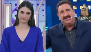 Imagem ilustrativa da imagem Caso Larissa Manoela: Chris Flores chora ao vivo no SBT; vídeo