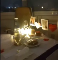 Imagem ilustrativa da imagem Empresário faz último jantar para esposa em hospital; vídeo