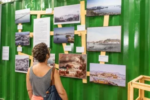 Imagem ilustrativa da imagem Exposição reconta em fotos 50 anos da Ponte Rio-Niterói
