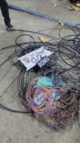 Imagem ilustrativa da imagem Homens são presos por furto de cabos em São Gonçalo