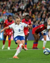 Imagem ilustrativa da imagem Inglaterra vence o Haiti por 1 a 0 na Copa do Mundo