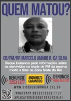 Imagem ilustrativa da imagem Portal pede informações dos envolvidos na morte de PM no Rio
