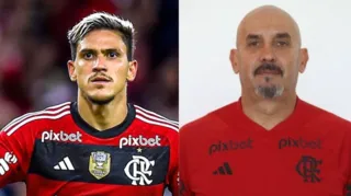 Imagem ilustrativa da imagem Preparador físico do Flamengo dá soco no rosto de Pedro