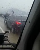 Imagem ilustrativa da imagem Vídeo de homem se jogando da Ponte Rio-Niterói é antigo