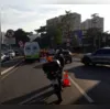 Imagem ilustrativa da imagem Acidente entre carro e moto deixa feridos no acesso à Ponte Rio-Niterói